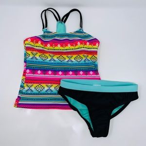 Bikini /& Tankini Wonder Nation Girls 3 pc Swimsuit
